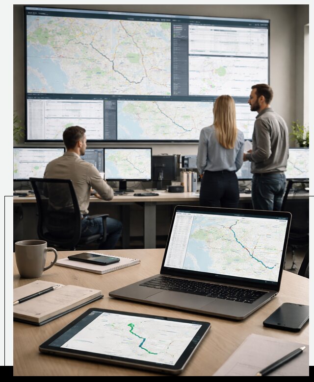 Трекинг грузов и Fleet Management, мониторинг автопарка в Перми