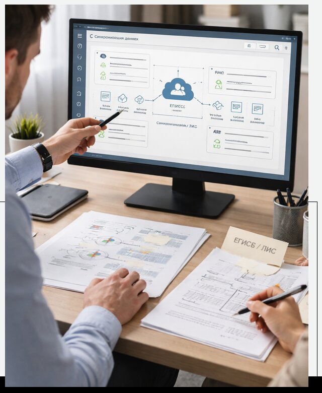 Интеграция с ЕГИСЗ и ЛИС в Перми от 160665 р., АвикейПрм