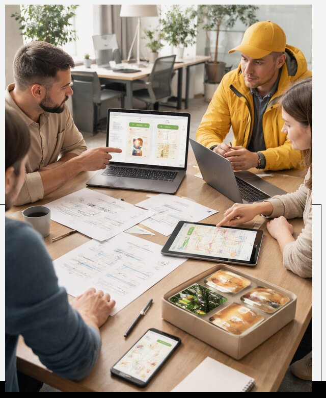 Разработка агрегатора доставки еды в Перми от 16067 р., АвикейПрм