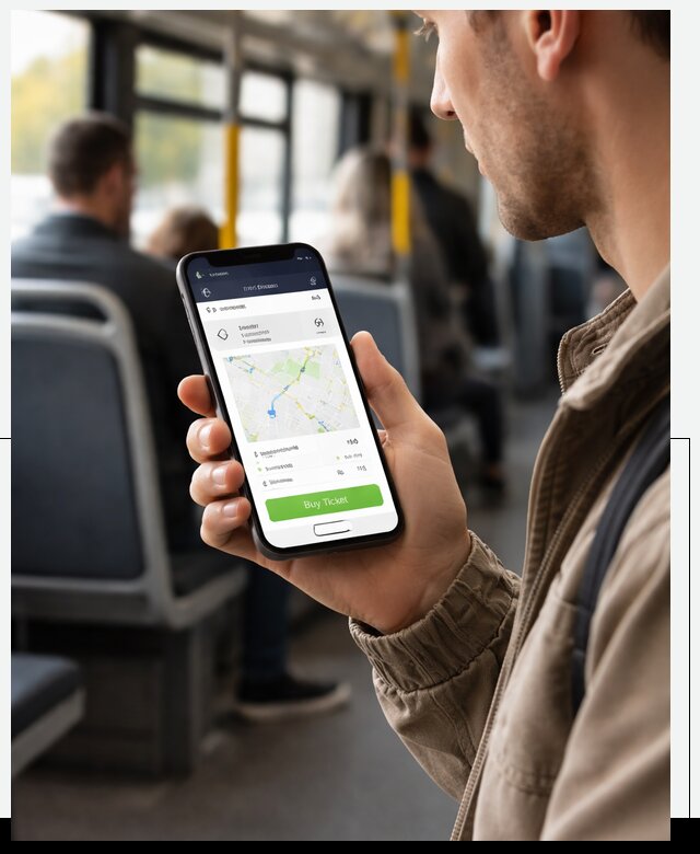 Мобильное приложение для пассажиров в Перми от 642660 р.|АвикейПрм